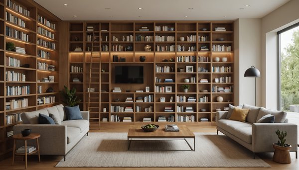 Comment integrer une bibliotheque fonctionnelle dans votre living
